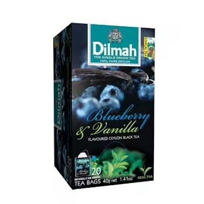 Čaj Dilmah Blueberry Vanilla 20x2g