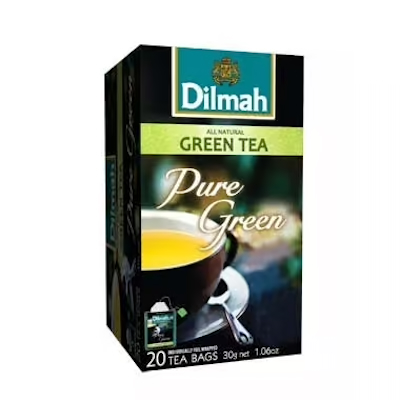 Čaj Dilmah Pure Green Tea 20x1,5g