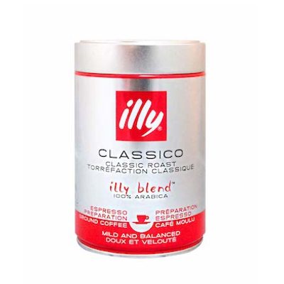 Illy Espresso Classico mletá káva 250g