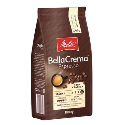 Melitta BellaCrema Espresso zrnková káva 1kg