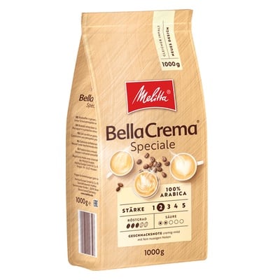 Melitta BellaCrema Speciale zrnková káva 1kg