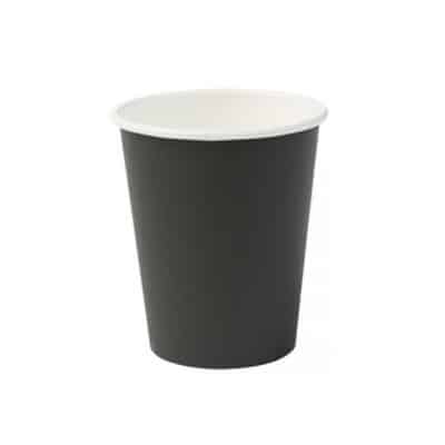 Papierový pohár čierny 220 ml