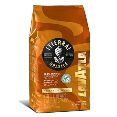 Lavazza Tierra Brazil 100% Arabika zrnková káva 1kg