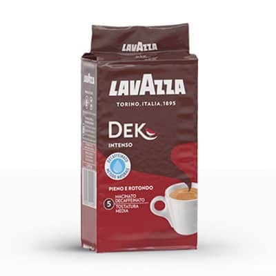 Lavazza Dek INTENSO bezkofeínová mletá káva 250g