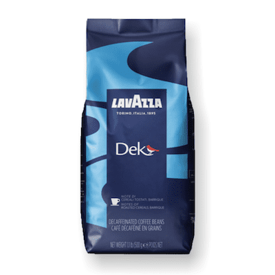 Lavazza Dek bezkofeinová zrnková káva 500g