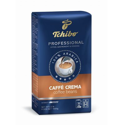 Tchibo Professional Caffe Crema zrnková káva 1kg