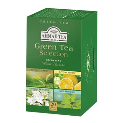 Čaj Ahmad Green Tea Selection 20x2g