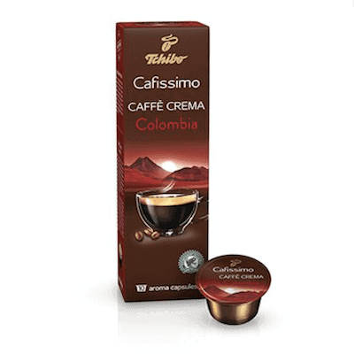 Tchibo Cafissimo Caffe Crema Colombia 10ks