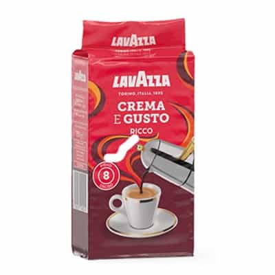 Lavazza Crema e Gusto Ricco mletá káva 250g