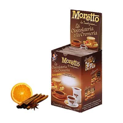 Čokoláda Moretto Pomaranč a Škorica 12x30g