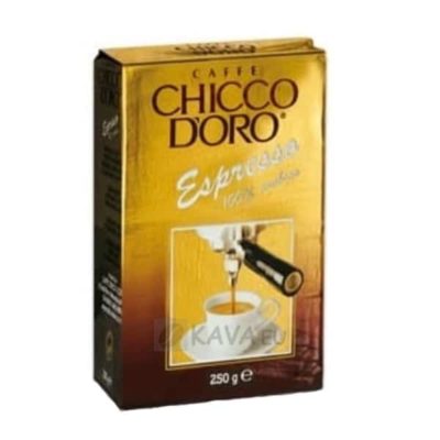 Chicco d´Oro Espresso mletá káva 250g