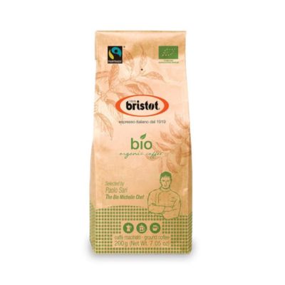 Bristot BIO 100% Organic mletá káva 200g