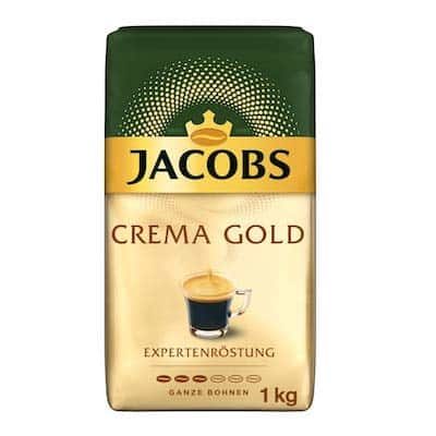 Jacobs Crema Gold zrnková káva 1kg
