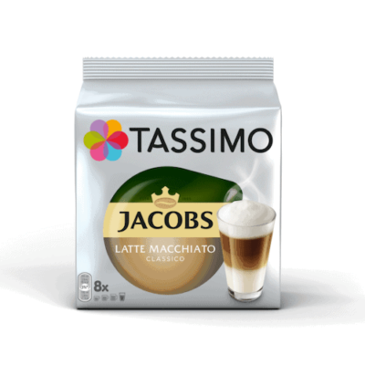 Jacobs Tassimo Latte Macchiato kapsule 16ks