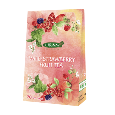 Čaj Liran Wild Strawberry Fruit Blend 20x2g