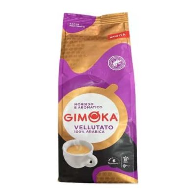 Gimoka Vellutato 100% Arabica zrnková káva 1kg