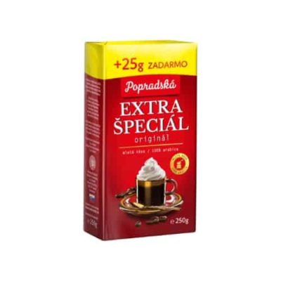Popradská Extra Špeciál mletá káva 250g