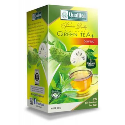 Čaj Qualitea Green Tea Soursop 25x2g