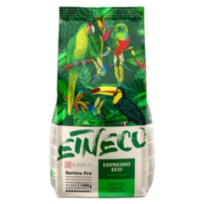 Etneco Espresso Eco Organic zrnková káva 1kg