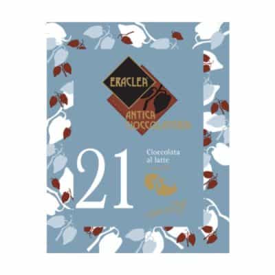Čokoláda Eraclea #21 Mliečna s Lieskovými Orieškami 15x32g