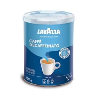 Lavazza Dek bezkofeínová mletá káva v DÓZE 250g