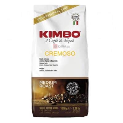 Kimbo Cremoso zrnková káva 1kg