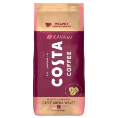 Costa Caffe Crema Velvet zrnková káva 1kg