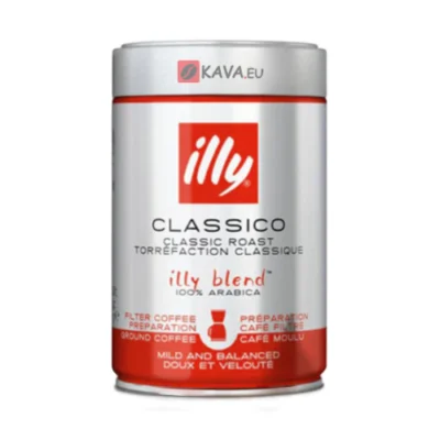 Illy Caffe Filtro mletá káva 250g