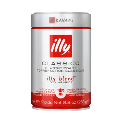 Illy Moka Classico mletá káva 250g