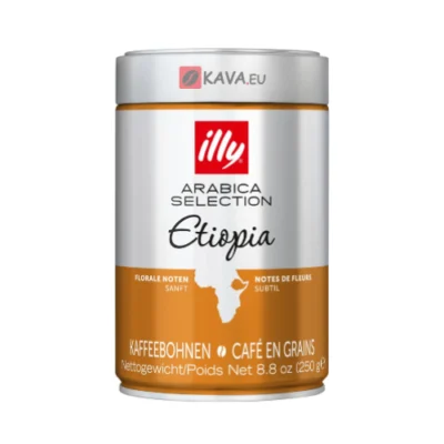 Illy Monoarabica Etiopia zrnková káva 250g