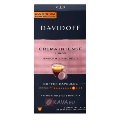 Davidoff Crema Intense Lungo kapsule Nespresso 10ks