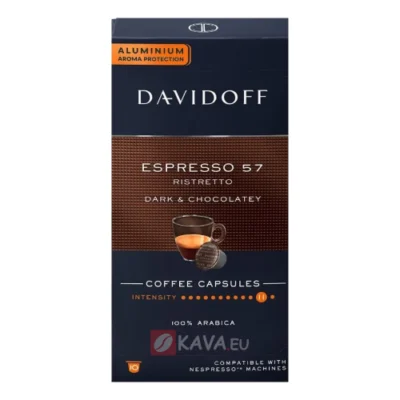 Davidoff Espresso 57 Ristretto kapsule Nespresso 10ks